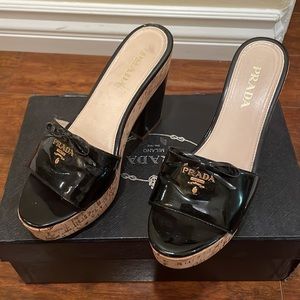 Prada shoes in black